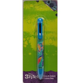 Lilo & Stitch Στυλό Ballpoint 6 Χρωμάτων
