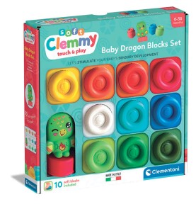 Soft Clemmy Σετ 10 Μαλακά Τουβλάκια - πλαϊνή όψη