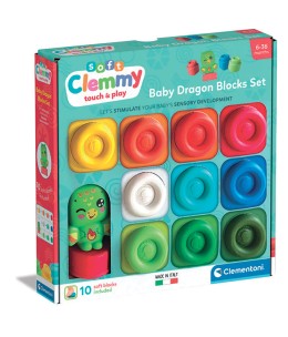 Soft Clemmy Σετ 10 Μαλακά Τουβλάκια - πλαϊνή όψη