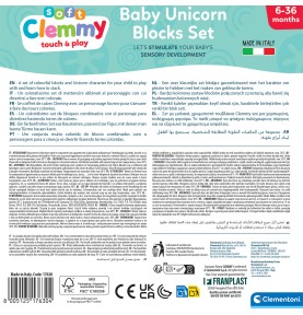 Soft Clemmy Σετ 10 Μαλακά Τουβλάκια- πίσω όψη