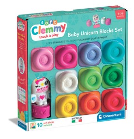 Soft Clemmy Σετ 10 Μαλακά Τουβλάκια - πλαϊνή όψη