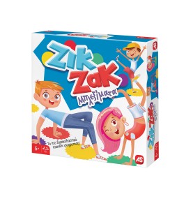AS Games Επιτραπέζιο Παιχνίδι Ζικ Ζακ Μπλεξίματα - πλαϊνή όψη