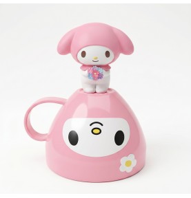 AS Συλλεκτικές Φιγούρες Hello Kitty Cappuccino - My Melody πάνω από κούπα
