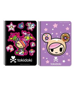 Τετράδιο Σπιράλ 17x25 εκ. 2 Θεμάτων Tokidoki - 2 σχέδια
