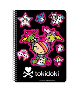 Τετράδιο Σπιράλ 17x25 εκ. 2 Θεμάτων 60 Φύλλων Tokidoki - σχέδιο 1