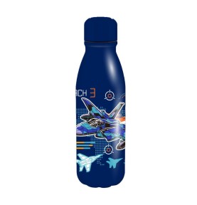 Παγούρι Παιδικό Must 550ml Αλουμινίου με Καπάκι - σκούρο μπλε
