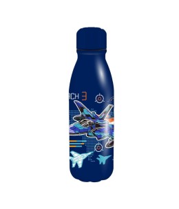 Παγούρι Παιδικό Must 550ml Αλουμινίου με Καπάκι - σκούρο μπλε
