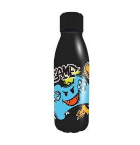 Παγούρι Παιδικό Must 550ml Αλουμινίου με Καπάκι - μαύρο