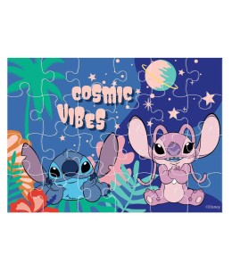 Παζλ 4 Σε 1 Disney Stitch Luna Toys  - παζλ 12 τεμ.