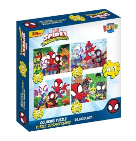 Παζλ 4 Σε 1 Spidey And His Amazing Friends - 4 σχέδια