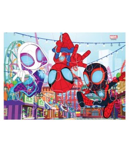 Παζλ 4 Σε 1 Spidey And His Amazing Friends - παζλ 15 τεμ.