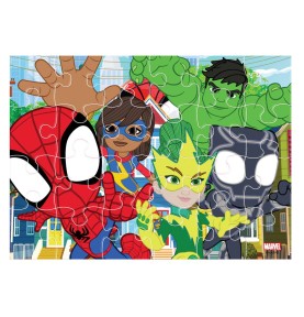 Παζλ 4 Σε 1 Spidey And His Amazing Friends - παζλ 24 τεμ.