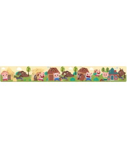 Παζλ Φτιάξε την Ιστορία Παραμύθια Luna Toys - Τα 3 γουρουνάκια