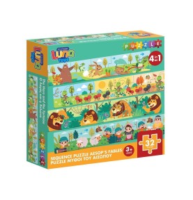 Παζλ Φτιάξε την Ιστορία Μύθοι του Αισώπου Luna Toys