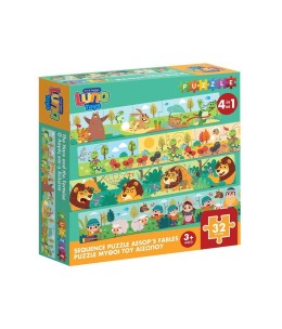 Παζλ Φτιάξε την Ιστορία Μύθοι του Αισώπου Luna Toys