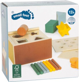 Ξύλινο Κουτί Montessori Small Foot Ταξινόμησης & Αντιστοίχισης - συσκευασία