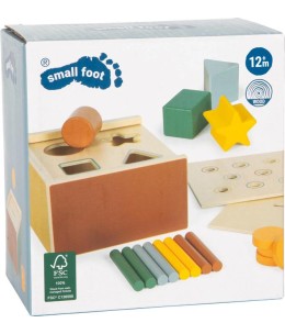 Ξύλινο Κουτί Montessori Small Foot Ταξινόμησης & Αντιστοίχισης - συσκευασία