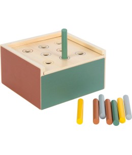 Ξύλινο Κουτί Montessori Small Foot Ταξινόμησης & Αντιστοίχισης - τρόπος παιχνιδιού