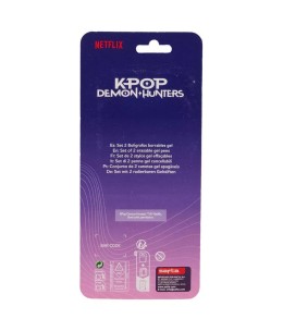 Σετ 2 Στυλό Gel που Σβήνουν Netflix K-Pop Demon Hunters - πίσω όψη