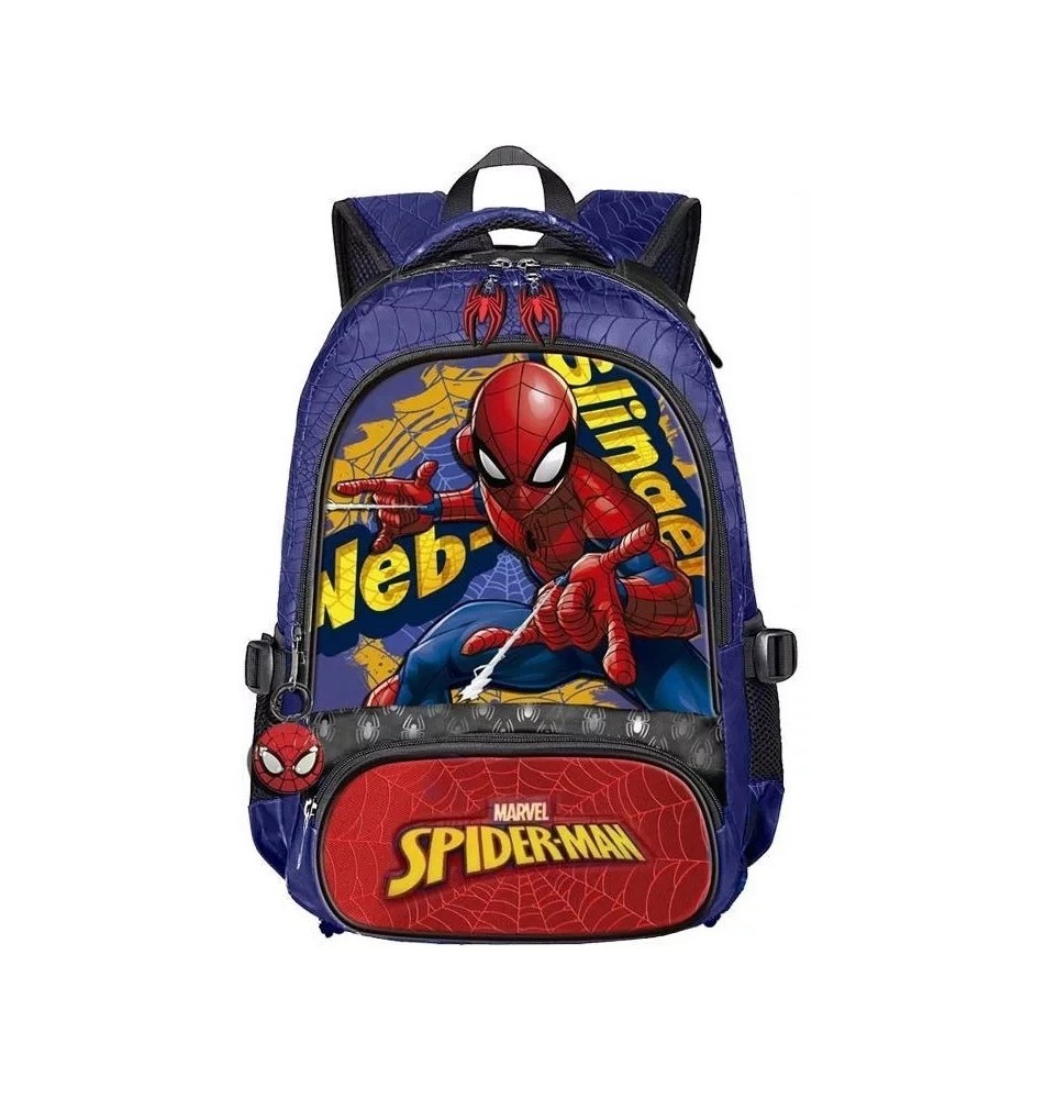 Σχολική Τσάντα Πλάτης Δημοτικού Marvel Spiderman Web Slinger 42 εκ. - μπροστά όψη