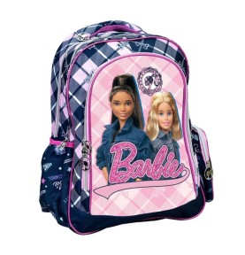 Σχολική Τσάντα Πλάτης Δημοτικού GIM Barbie Mode 46 εκ. - μπροστά όψη