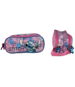 Σχολική Κασετίνα Ορθογώνια Disney Lilo & Stitch Doll με 2 Θήκες 23 εκ. - μπροστά κ πλάι