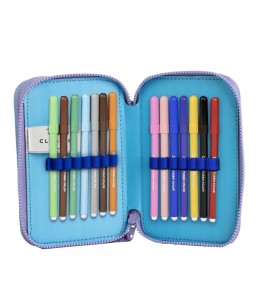 Σχολική Κασετίνα Διπλή Γεμάτη Disney Stitch & Scrump 2 Ορόφων - δεύτερη θήκη