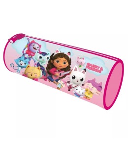Σχολική Κασετίνα Βαρελάκι Gabby's Dollhouse Colorful World 23 εκ.