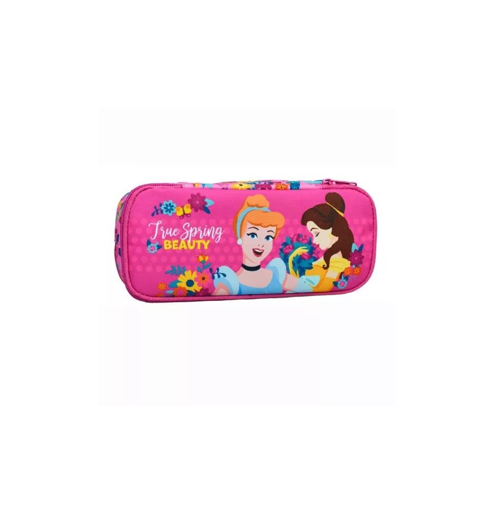 Σχολική Κασετίνα Οβάλ GIM Disney Princess True Spring Beauty 23,5 εκ.