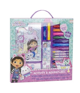 Σετ Ζωγραφικής σε Βαλιτσάκι Cerdá Gabby's Dollhouse "Cat Adventures" 26 Τεμάχια