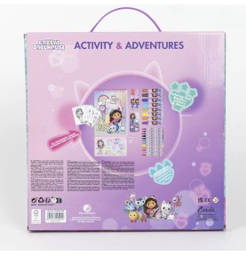 Σετ Ζωγραφικής σε Βαλιτσάκι Cerdá Gabby's Dollhouse "Cat Adventures" 26 Τεμάχια - πίσω μέρος