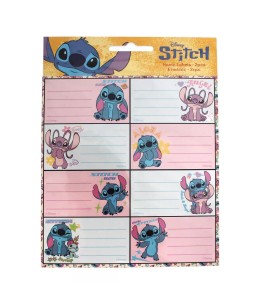Disney Lilo & Stitch Universe Αυτοκόλλητες Ετικέτες Τετραδίων 16 Τεμάχια