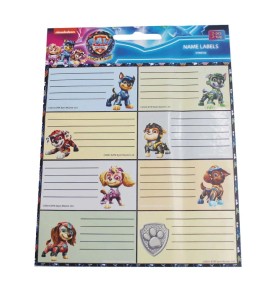 Paw Patrol Power Up Αυτοκόλλητες Ετικέτες Τετραδίων 16 Τεμάχια