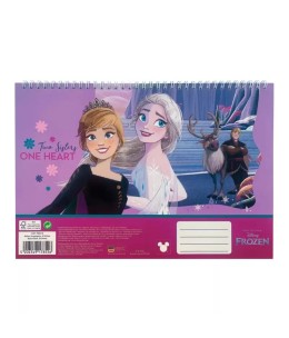 Σπιράλ Μπλοκ Ζωγραφικής Disney Frozen One Heart A4 30 Φύλλα