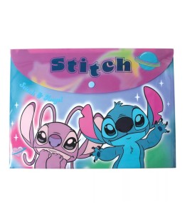Φάκελος Κουμπί Α4 Disney Lilo & Stitch Universe - μπροστά όψη