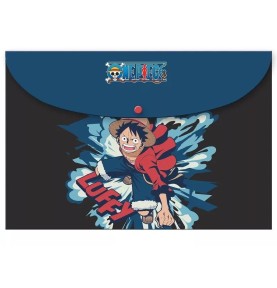 Φάκελος Κουμπί Α4 One Piece Luffy