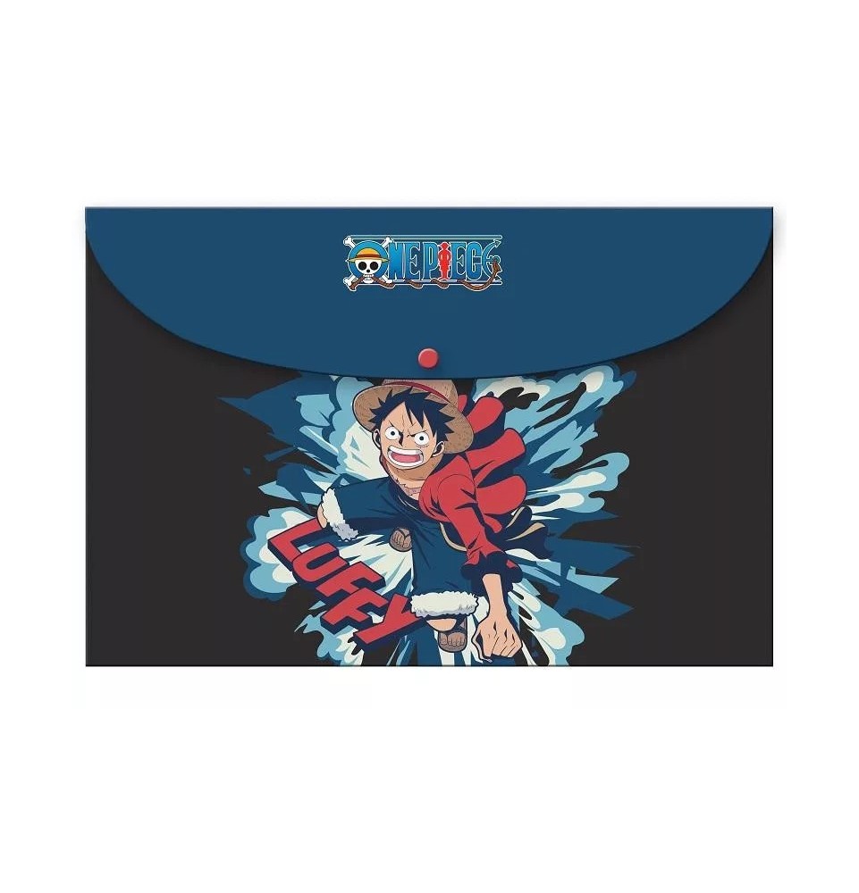 Φάκελος Κουμπί Α4 One Piece Luffy