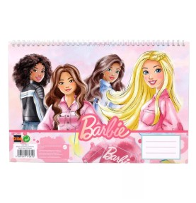 Barbie Paints A4 Σπιράλ Μπλοκ Ζωγραφικής 30 Φύλλα