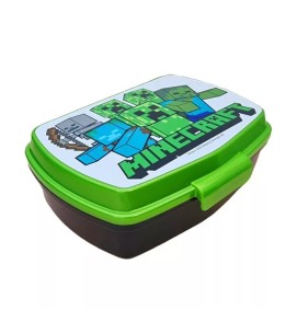 Δοχείο Φαγητού Minecraft Creeper 16x12x5 εκ.