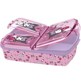 Δοχείο Φαγητού Hello Kitty & Kuromi 18x14x6 εκ.