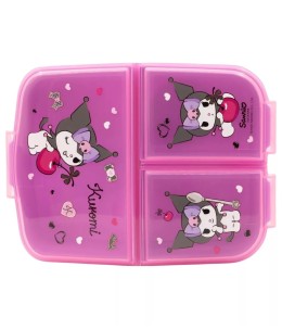 Δοχείο Φαγητού Hello Kitty & Kuromi 18x14x6 εκ. - πάνω όψη
