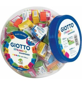 FLUO Ξύστρα GIOTTO (Διάφορα Χρώματα) 1τμχ