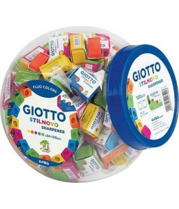 FLUO Ξύστρα GIOTTO (Διάφορα Χρώματα) 1τμχ