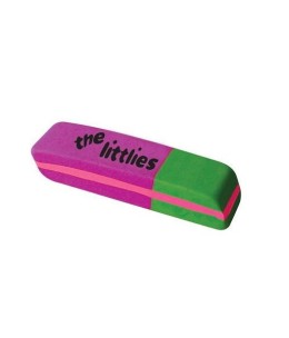 Γόμα Δίχρωμη Neon The Littlies - χρωματικός συνδυασμός 1