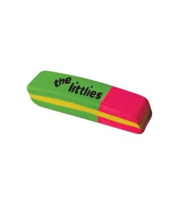 Γόμα Δίχρωμη Neon The Littlies - χρωματικός συνδυασμός 3