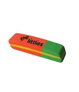 Γόμα Δίχρωμη Neon The Littlies - χρωματικός συνδυασμός 4