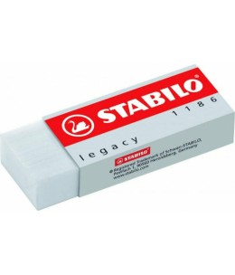 Γόμα STABILO Legacy 1186 Λευκή Μεγάλη - τεμάχιο