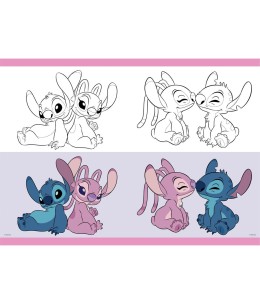 Τετράδιο Καρφίτσα 17x25 εκ. Lilo & Stitch 40 Φύλλα - ζωγραφιές 2