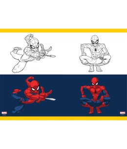 Τετράδιο Καρφίτσα 17x25 εκ. Spiderman 40 Φύλλα - ζωγραφιές 2
