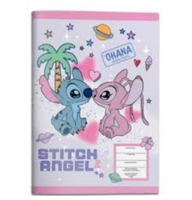 Τετράδιο Καρφίτσα 17x25 εκ. Lilo & Stitch 40 Φύλλα - σχέδιο 1